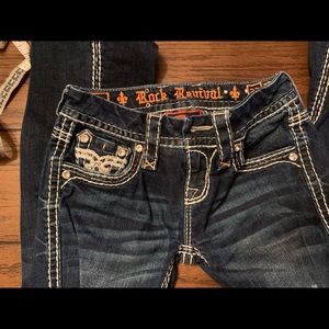 Rock Revival Distressed Boot Jeans